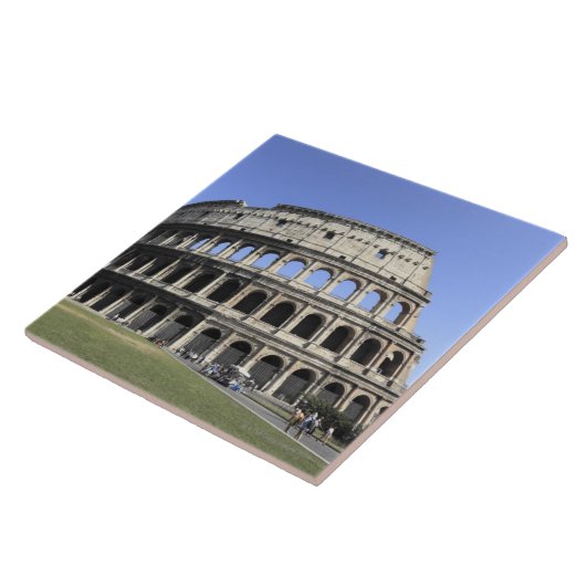 Römisches Colosseum Lazio, Italien Fliese (Seite)