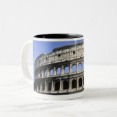 Römisches Colosseum Lazio, Italien Zweifarbige Tasse (Vorderseite Links)