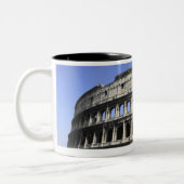 Römisches Colosseum Lazio, Italien Zweifarbige Tasse (Links)
