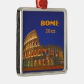 Römisches Colosseum Silbernes Ornament (Rechts)