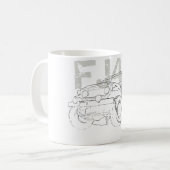Römisches FJ40 Kaffeetasse (Vorderseite Links)