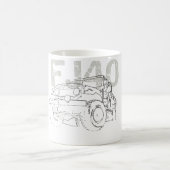 Römisches FJ40 Kaffeetasse (Mittel)