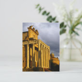 römisches Forum Gebäude Postkarte (Stehend Vorderseite)