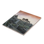 Römisches Forum im Morgengrauen Fliese (Seite)