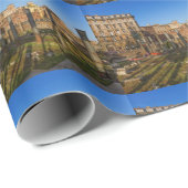 Römisches Forum mit Spalten in Roma, Italien Geschenkpapier (Rolleneckpunkt)