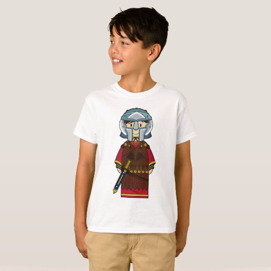 Römisches Gladiator-T-Shirt T-Shirt (Vorne ganz)