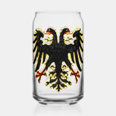 Römisches Kaiserreich Emblem Trinkbehälter Set Dosenglas (Rückseite)