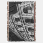 Römisches Kolosseum mit architektonischen Zeichnun Decke (Vorderseite Vertikal)