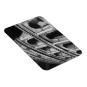 Römisches Kolosseum mit architektonischen Zeichnun Magnet (Rechte Seite)