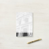 Römisches Kolosseum mit architektonischen Zeichnun Post-it Klebezettel (Auf Schreibtisch)