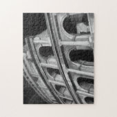 Römisches Kolosseum mit architektonischen Zeichnun Puzzle (Vertikal)