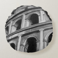 Römisches Kolosseum mit architektonischen Zeichnun