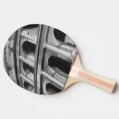 Römisches Kolosseum mit architektonischen Zeichnun Tischtennis Schläger (Seitenansicht)