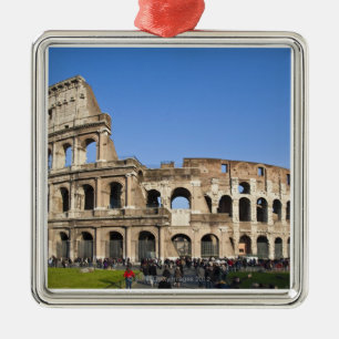 Römisches Kolosseum Ornament Aus Metall