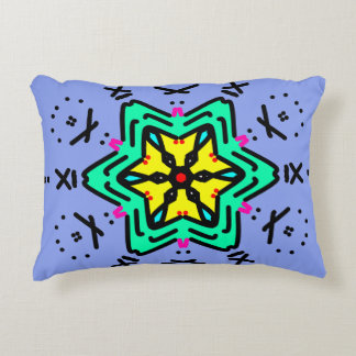 Römisches Mandala-Kunstwerk Dekokissen