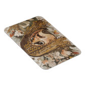 römisches Mosaik mit Maske, Blätter und Obst Magnet (Rechte Seite)