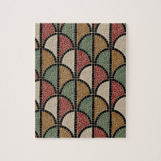 Römisches Mosaik (Pompeji) Puzzle (Vertikal)