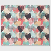 Römisches Papier für die Farbe der Erde Geschenkpapier (Flach)