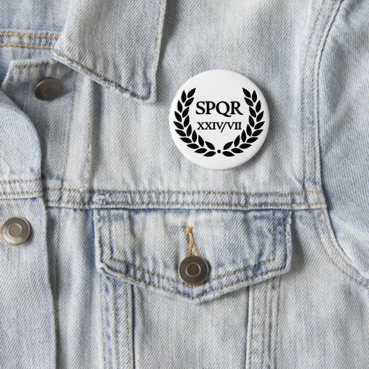 Römisches Reich 24/7 Button (Beispiel)