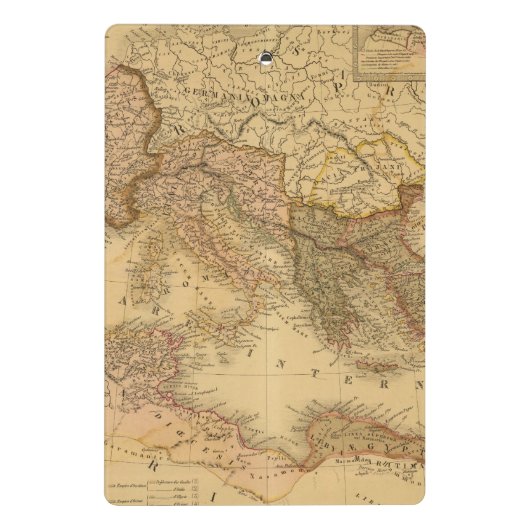 Römisches Reich 3 Mini Klemmbrett (Rückseite)