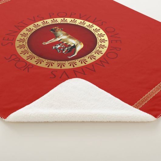 Römisches Reich-Art Sherpadecke (3/4)