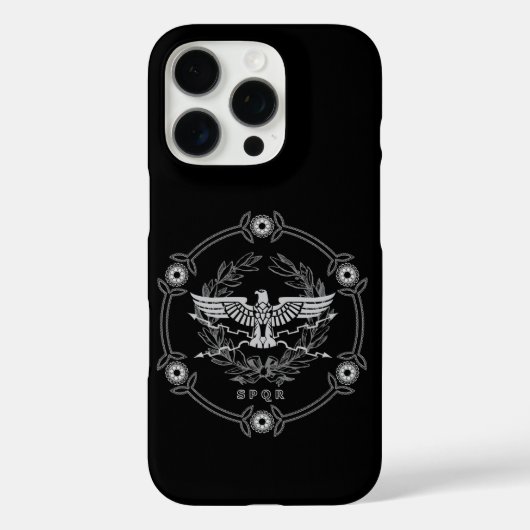 Römisches Reich-Emblem Case-Mate iPhone Hülle (Rückseite)