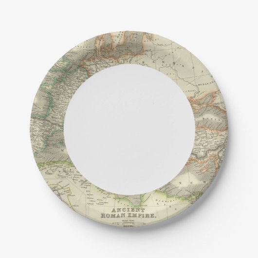 Römisches Reich Pappteller (Vorderseite)