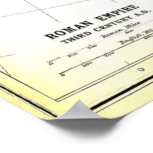 Römisches Reich Poster (Ecke)