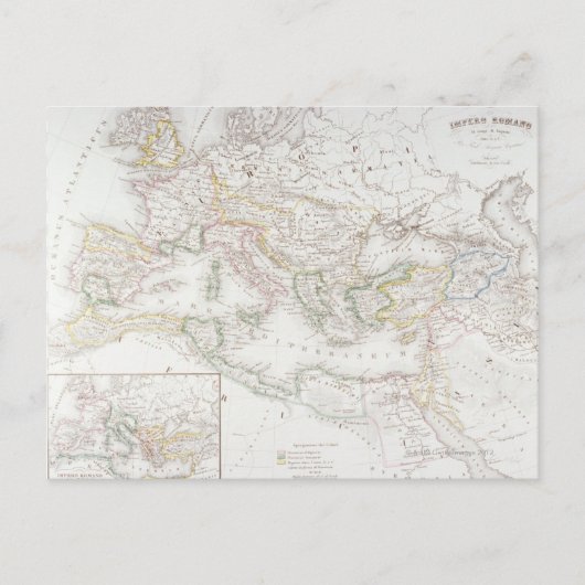 Römisches Reich Postkarte (Vorderseite)