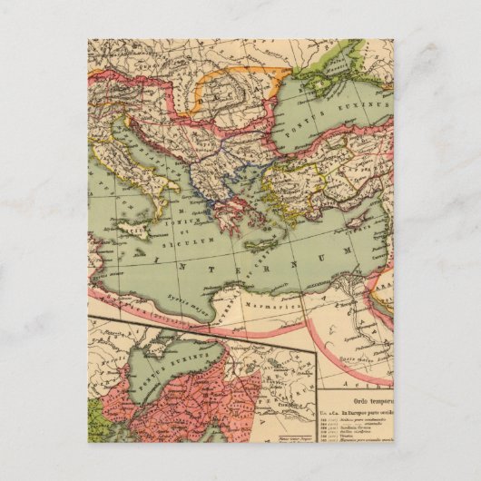 Römisches Reich Postkarte (Vorderseite)