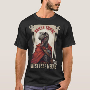 Römisches Reich Raptor T-Rex Tyrannosaurus Dinosau T-Shirt