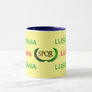 Römisches Reich-Tasse des Lusitania-SPQR Tasse