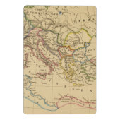 Römisches Reich unter Constantine und Trajan Mini Klemmbrett (Rückseite)