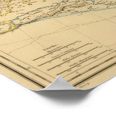 Römisches Reich unter Konstantin und Trajan Poster (Ecke)