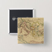 Römisches Reich unter Konstantine und Trajan Button (Vorne & Hinten)
