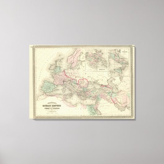 Römisches Reich zur Zeit Christi Leinwanddruck (Vorderseite)