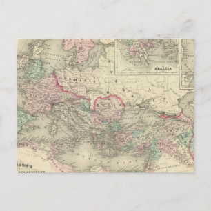 Römisches Reich zur Zeit Christi Postkarte