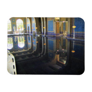 Römisches Schwimmbad im Hearst Castle, Kalifornien Magnet
