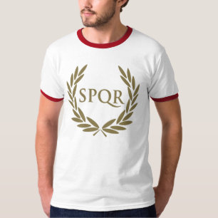 Römisches Senats-Siegel Roms SPQR T-Shirt