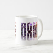 Römisches Textangebot Kaffeetasse (VorderseiteRechts)