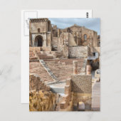 Römisches Theater Cartagena Spanien Postkarte (Vorne/Hinten)