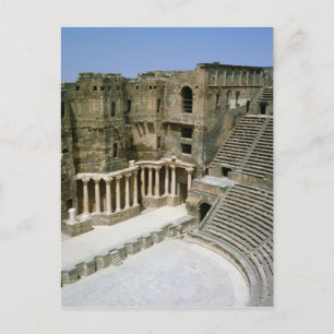 Römisches Theater in Bosra, Syrien Postkarte