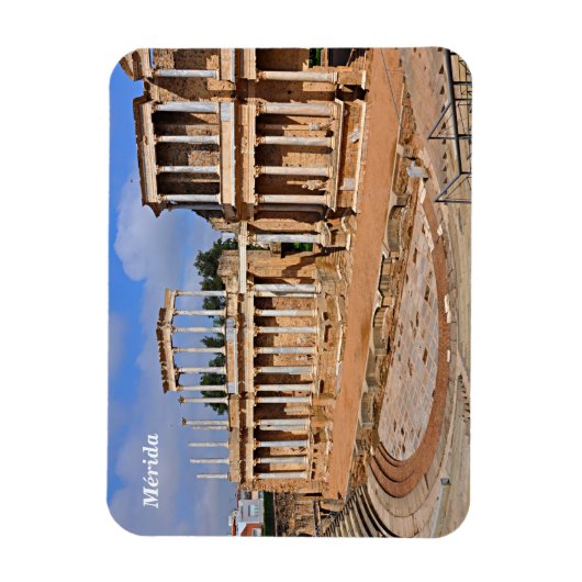 "Römisches Theater" Magnet (Vertikal)