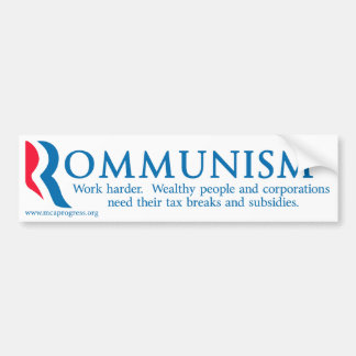 Rommunism Autoaufkleber