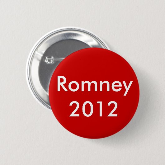 Romney 2012 button (Vorne & Hinten)