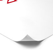 Romney 2012 - Glaube an Amerika Poster (Ecke)