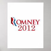 Romney 2012 - Glaube an Amerika Poster (Vorne)