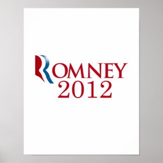 Romney 2012 - Glaube an Amerika Poster