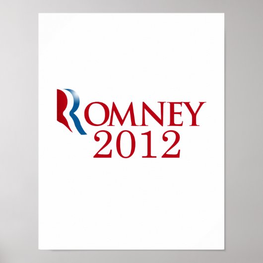 Romney 2012 - Glaube an Amerika Poster (Vorne)