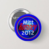 ROMNEY 2012 Knopf Button (Vorne & Hinten)